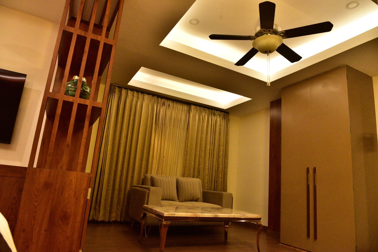 Rooftop restaurant at affordable hotel in Guwahati