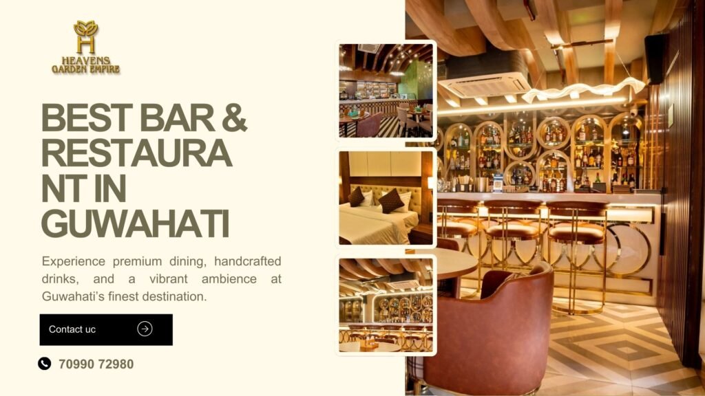 est bar and Restaurant in Guwahati fine dining experience