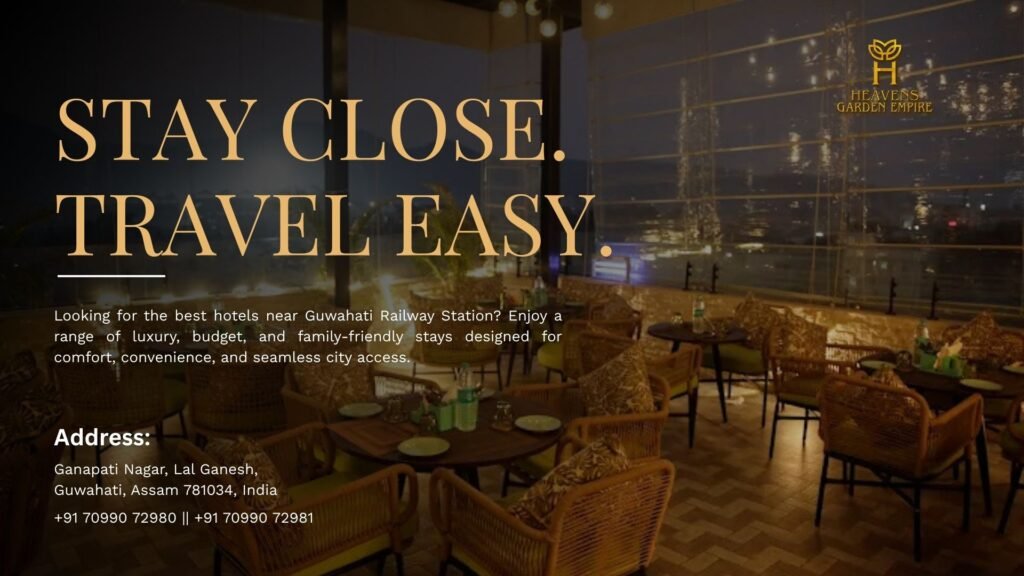 Hotel Heavens Garden Empire near Guwahati Railway Station