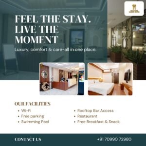 Hotel Near Lokhra Guwahati Deluxe Room