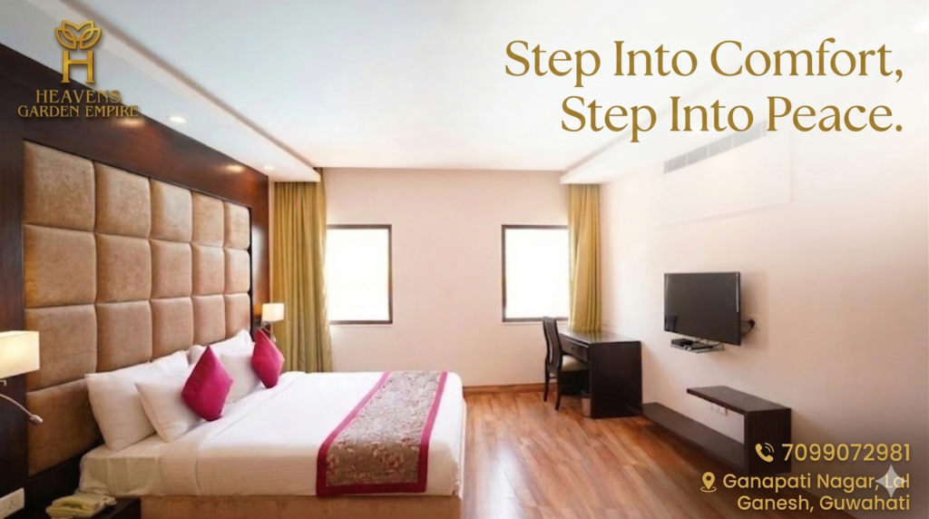best hotel near ACA Barsapara -heavens-garden-hotel-exterior-guwahati.